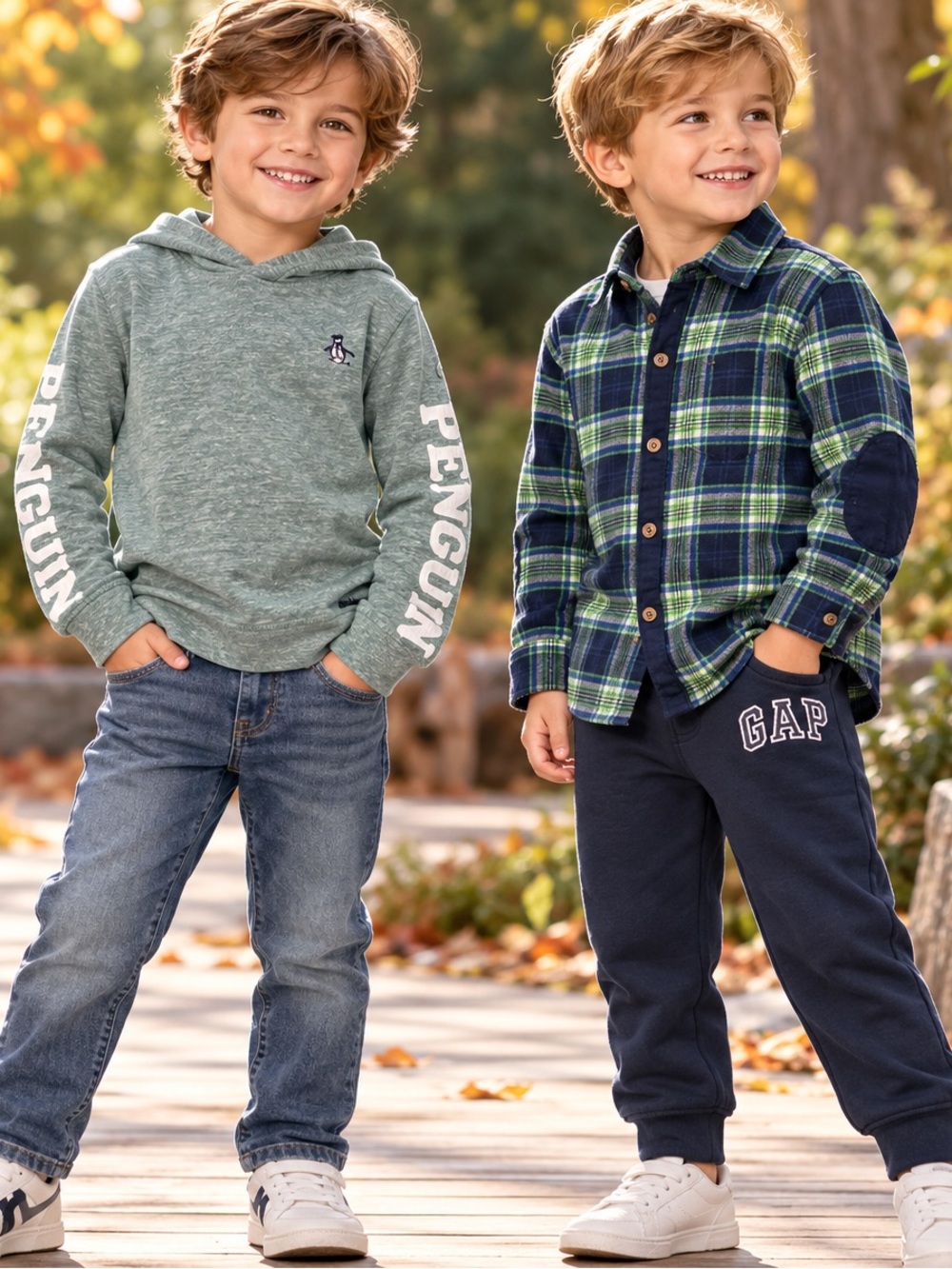 Boys size 5 clothing bundle Carter’s & Original Penguin hoodie – 2 pieces